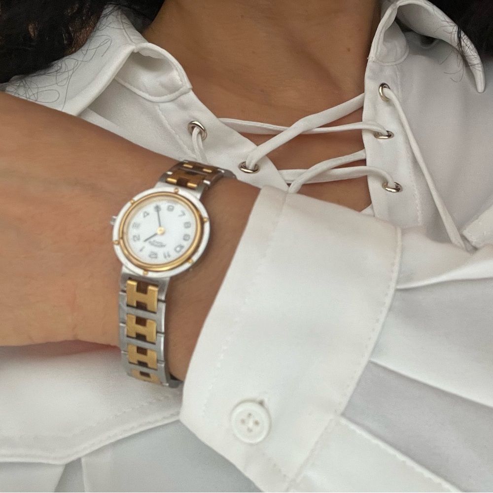 Hermes like new vintage watch